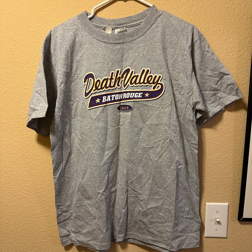 LSU Tigers Football Death Valley Baton Rouge Tee